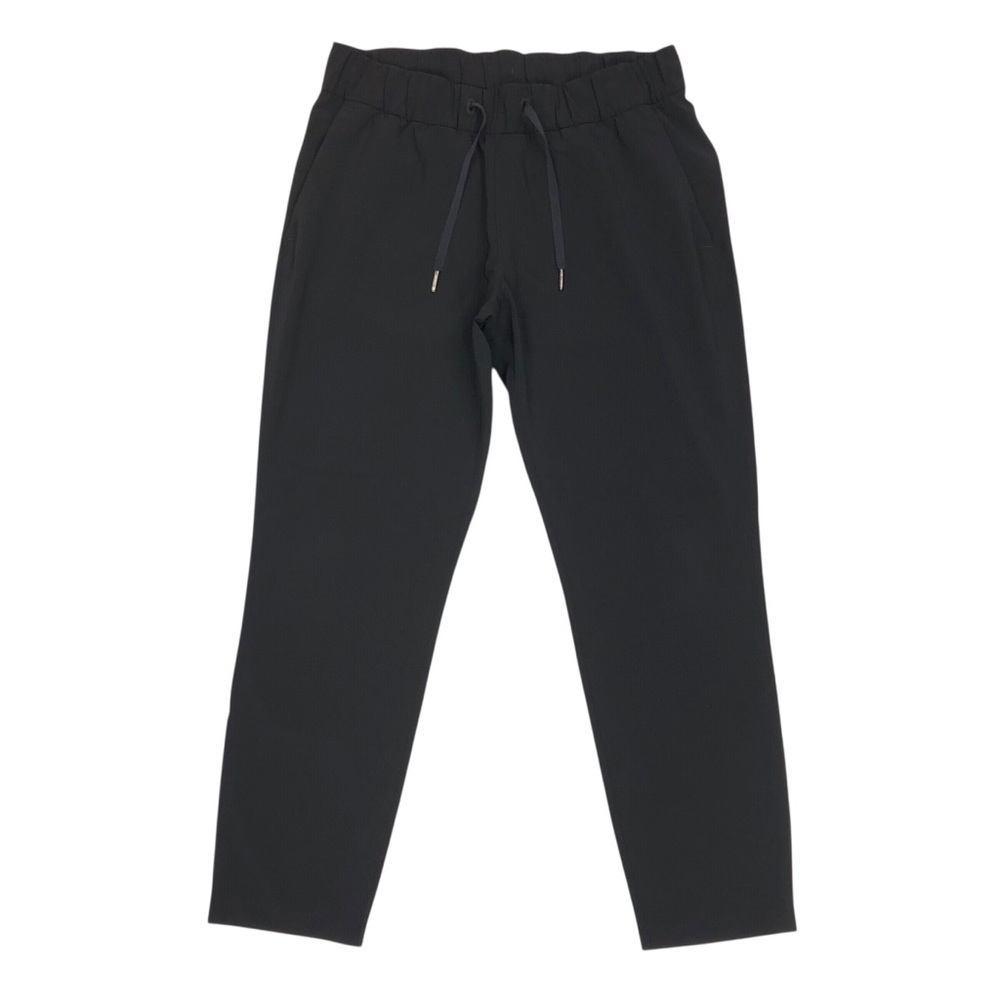 Lululemon On The Fly Pant Woven Women's Size 8 Black 27" Inseam Travel Casual